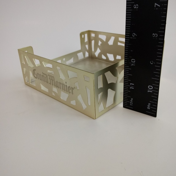 Grand Marnier Brushed Gold Cocktail Napkin Holder - Picture 5 of 7